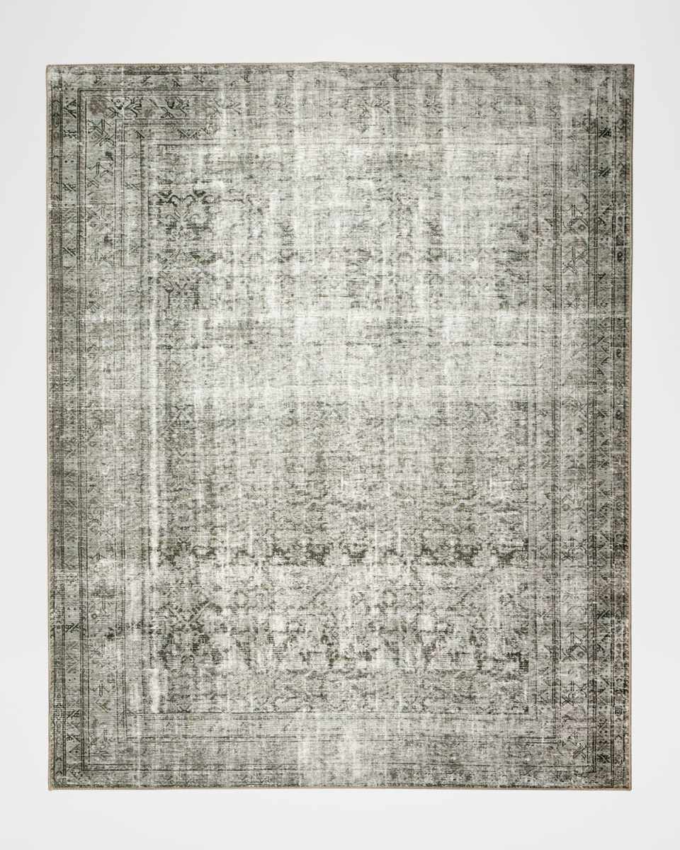 Nala Olive Power-Loomed Rug, 9' x 12'